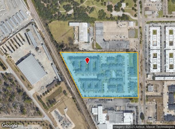  6101 Antoine Dr, Houston, TX Parcel Map