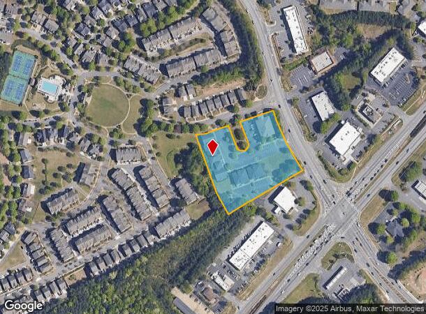  4411 Suwanee Buford Dam Rd, Suwanee, GA Parcel Map