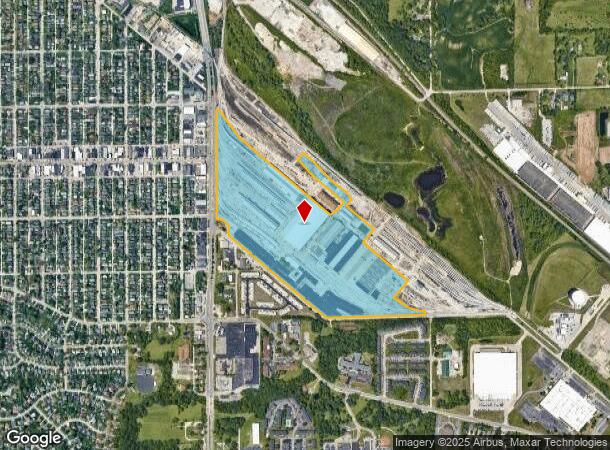  3151 S Emerson Ave, Beech Grove, IN Parcel Map