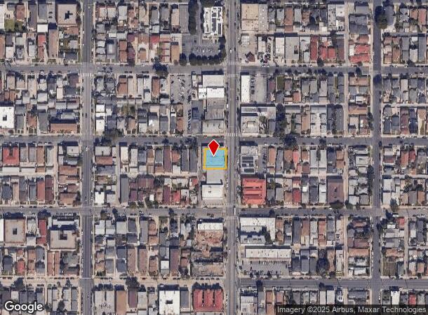  1209 S Pacific Ave, San Pedro, CA Parcel Map