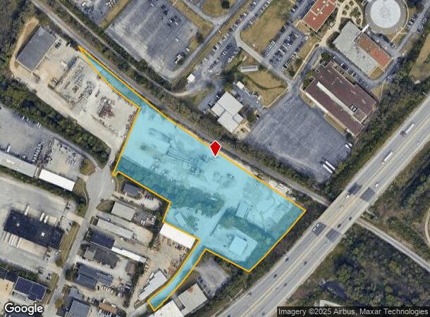  613 Laco Dr, Lexington, KY Parcel Map