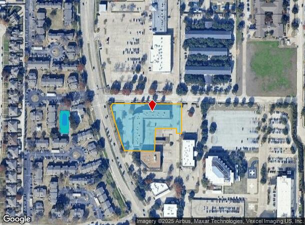  1708 Coit Rd, Plano, TX Parcel Map