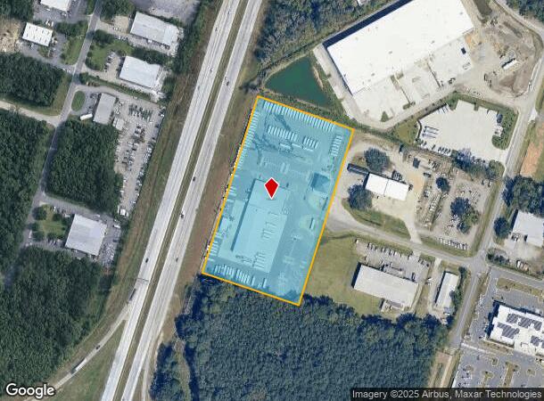  10 Interchange Ct, Savannah, GA Parcel Map