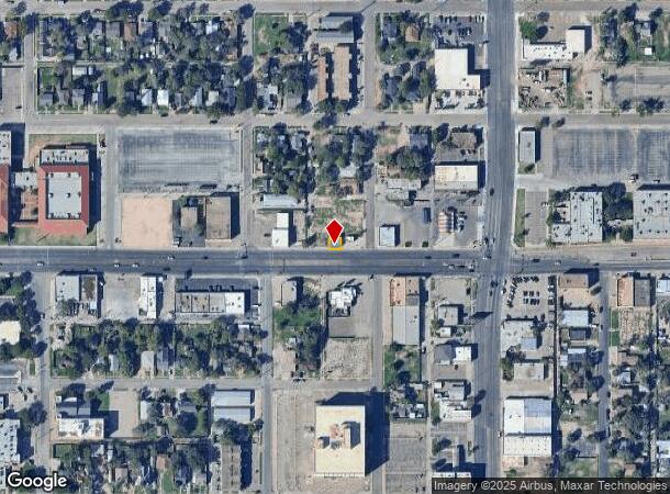 1808 19Th St, Lubbock, TX Parcel Map