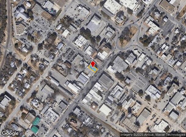  204 W San Antonio St, New Braunfels, TX Parcel Map