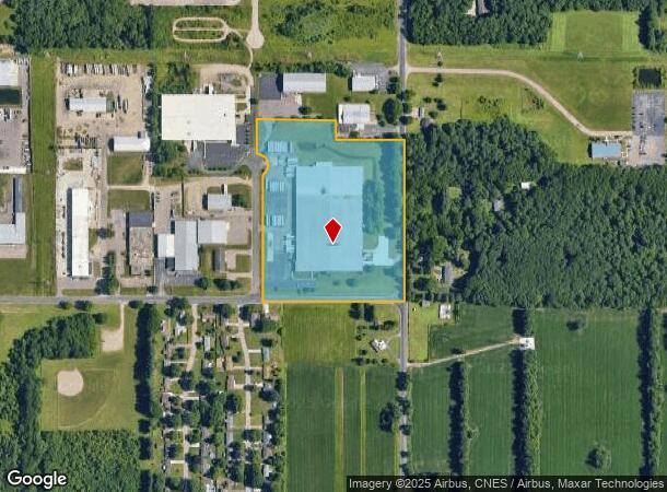 5981 E Cork St, Kalamazoo, MI Parcel Map