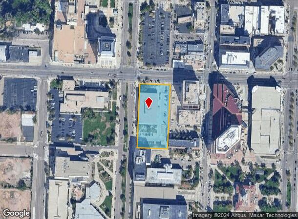  111 S Cascade Ave, Colorado Springs, CO Parcel Map