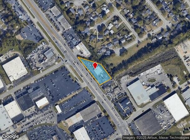  617 E New Circle Rd, Lexington, KY Parcel Map