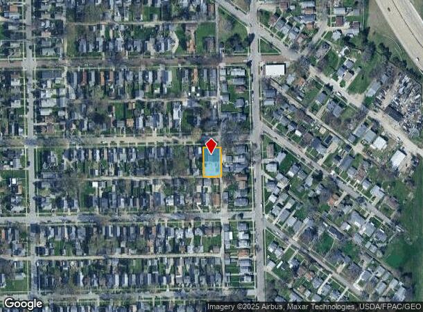  2074 Delence St, Toledo, OH Parcel Map