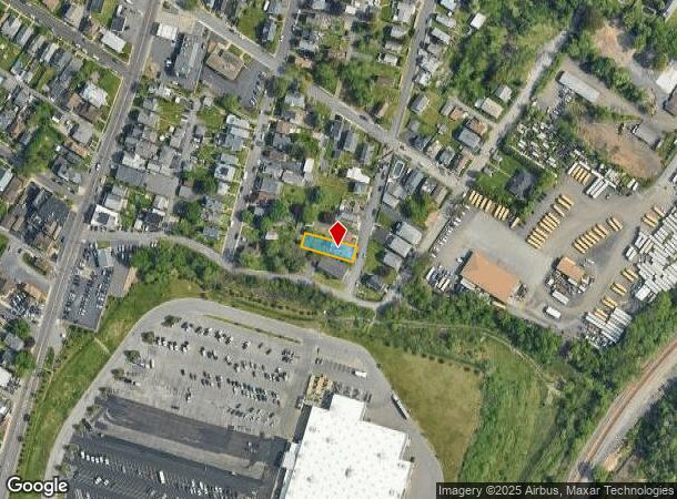  1258 Acker Ave, Scranton, PA Parcel Map