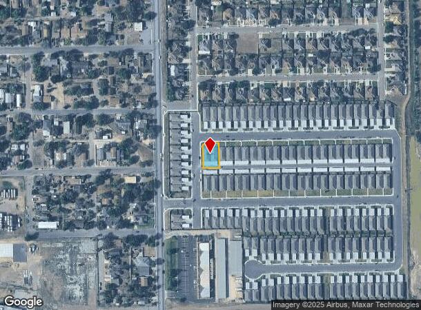  1718 Davenport St, Weslaco, TX Parcel Map