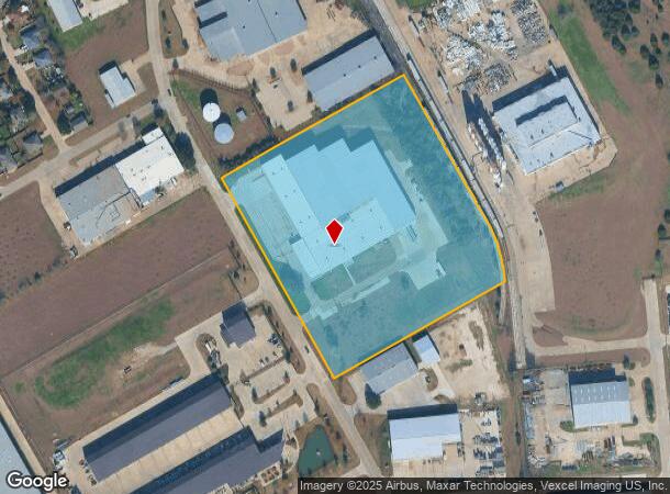  607 S Wisteria St, Mansfield, TX Parcel Map