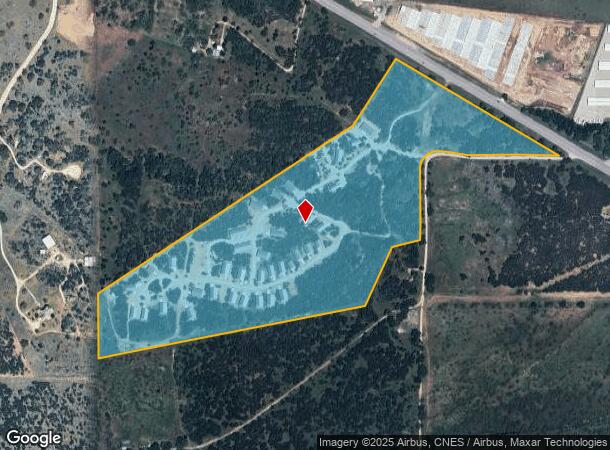  7501 E Sh, Spicewood, TX Parcel Map