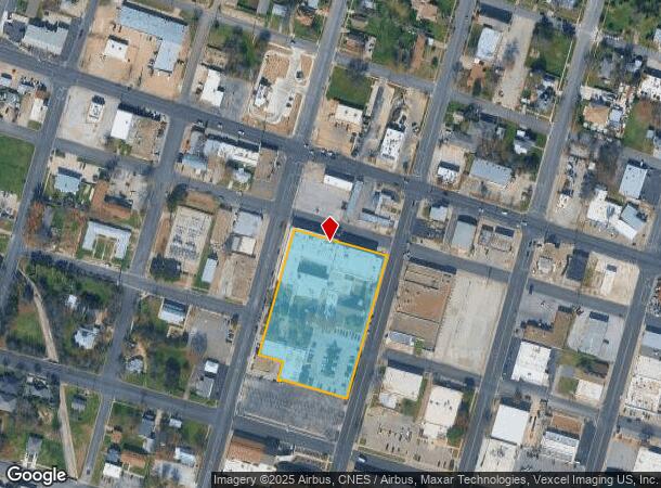 802 N 2Nd St, Killeen, TX Parcel Map