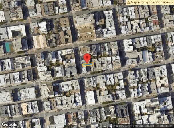  824 Hyde St, San Francisco, CA Parcel Map