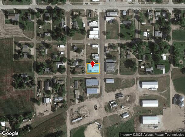  214 S Main St, Scotia, NE Parcel Map