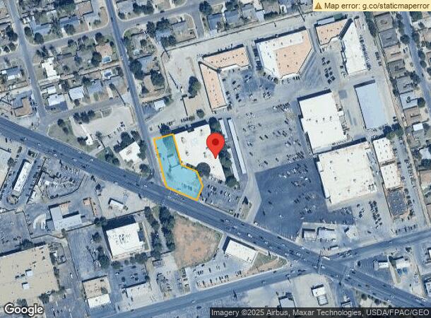  1030 Andrews Hwy, Midland, TX Parcel Map