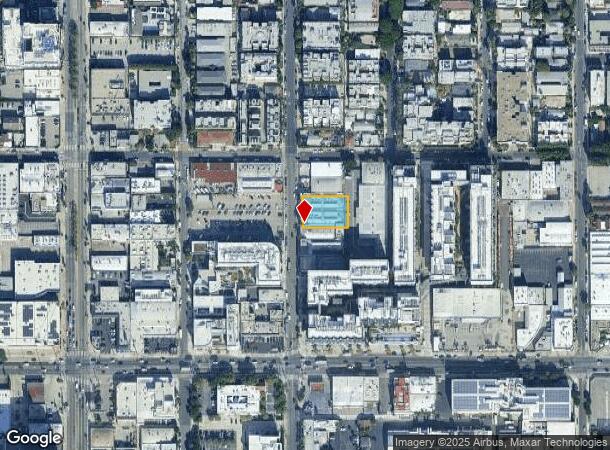 1144 N Las Palmas Ave, Los Angeles, CA Parcel Map