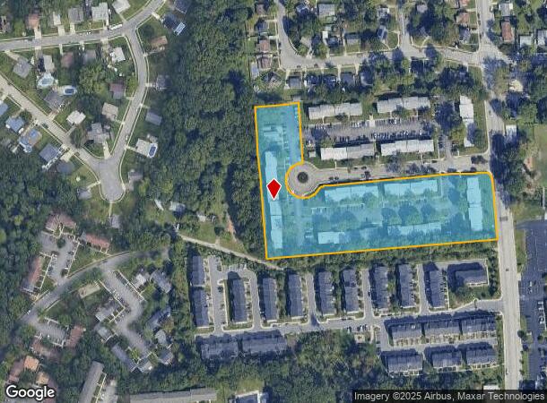 Colonial Cir, Glen Burnie, MD Parcel Map