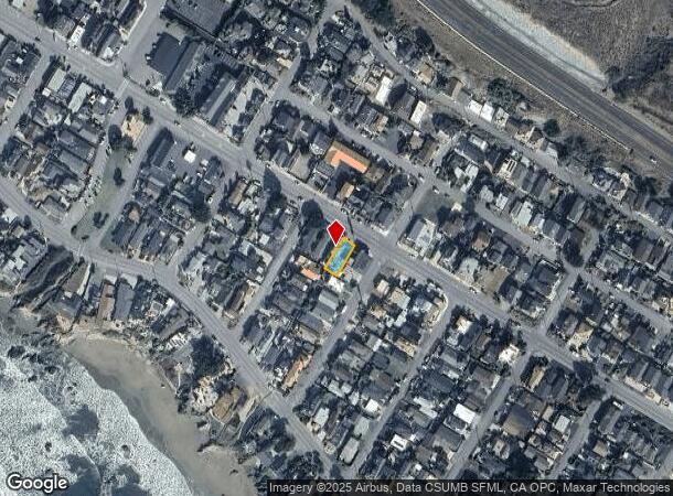 550 S Ocean Ave, Cayucos, CA Parcel Map