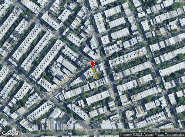  5848 Catalpa Ave, Ridgewood, NY Parcel Map