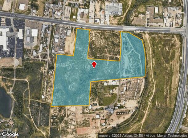  E Saunders St, Laredo, TX Parcel Map