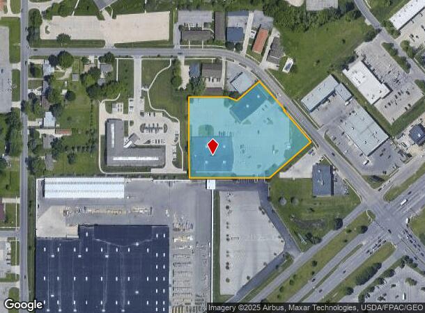 1210 Flammang Dr, Waterloo, IA Parcel Map