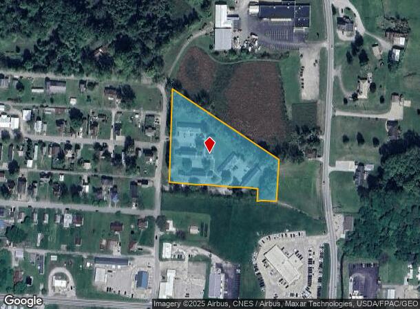 209 Reading St, New Lexington, OH Parcel Map