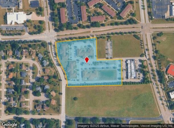 3817 Mccoy Dr, Aurora, IL Parcel Map