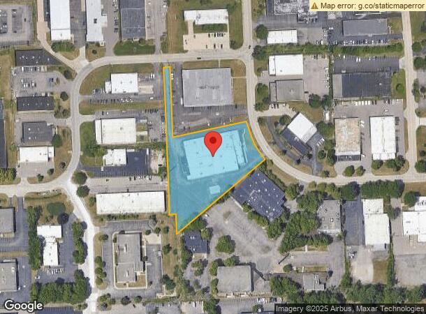  23847 Industrial Park Dr, Farmington Hills, MI Parcel Map