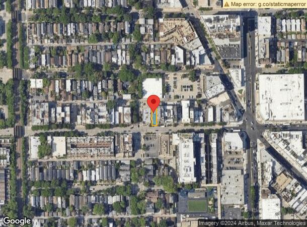  1652 W Belmont Ave, Chicago, IL Parcel Map