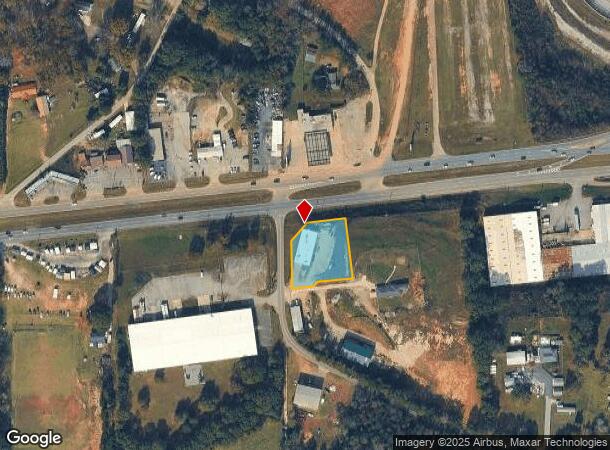 107 Odom Rd, Easley, SC Parcel Map