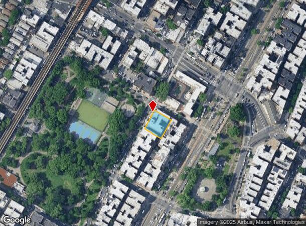  2608 Creston Ave, Bronx, NY Parcel Map