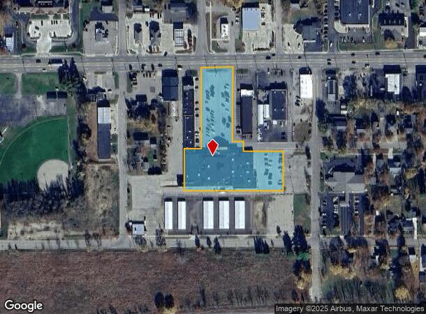 106 Redfield Plz, Marshall, MI Parcel Map