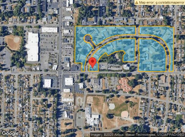  1280 Sylvan Way, Bremerton, WA Parcel Map