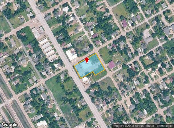 726 N Kaufman St, Ennis, TX Parcel Map