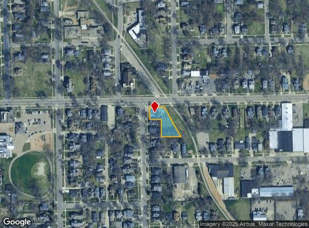  711 W North St, Kalamazoo, MI Parcel Map