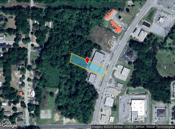 214 N Duval St, Claxton, GA Parcel Map