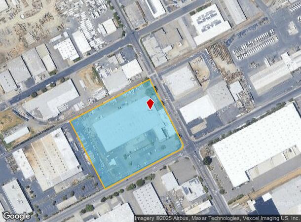 2661 Alvarado St, San Leandro, CA Parcel Map