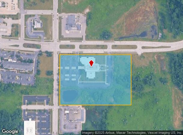 601 Gateway Blvd N, Chesterton, IN Parcel Map