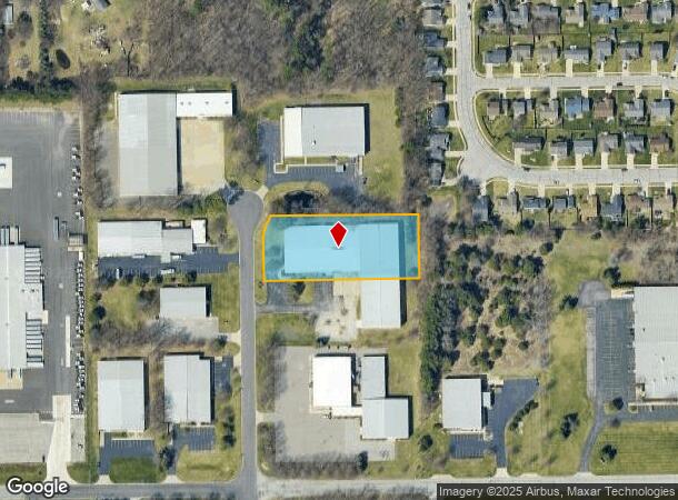  4260 Ralph Jones Ct, South Bend, IN Parcel Map