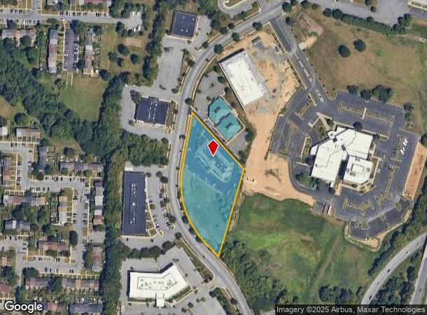  140 Thomas Johnson Dr, Frederick, MD Parcel Map