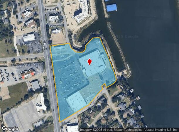  1301 S Morgan St, Granbury, TX Parcel Map