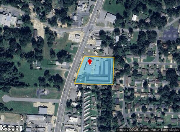 14708 Highway 107, Jacksonville, AR Parcel Map