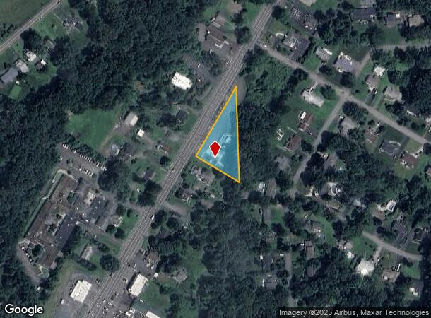  166 S Mountain Blvd, Mountain Top, PA Parcel Map
