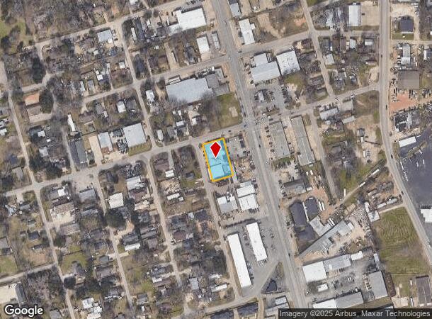  408 Hall St, Conroe, TX Parcel Map