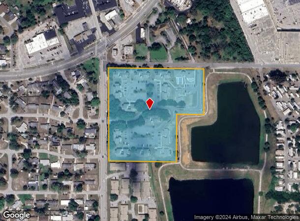  811 N Crestview Dr, Cocoa, FL Parcel Map