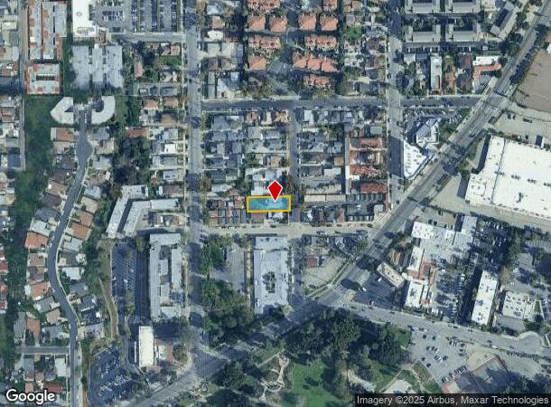 2105 Keith St, Los Angeles, CA Parcel Map