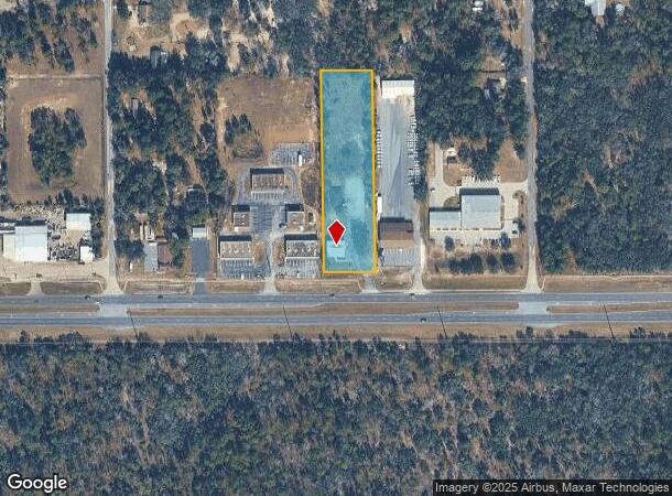 1619 W Gulf To Lake Hwy, Lecanto, FL Parcel Map