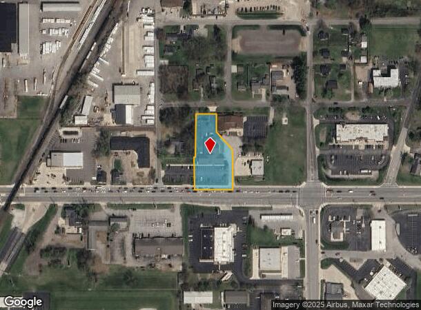  12563 Adams Rd, Granger, IN Parcel Map